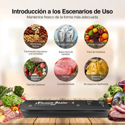 FreshSeal ™ - Selladora al vacío de alimentos.