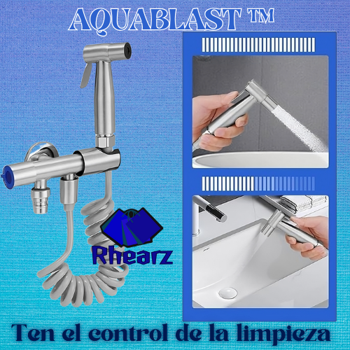 AquaBlast™: Grifo 3-1 con Pistola rociadora